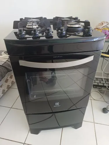 Fogão automático total mesa de vidro