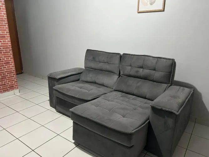 Vendo sofá reclinável e extensível