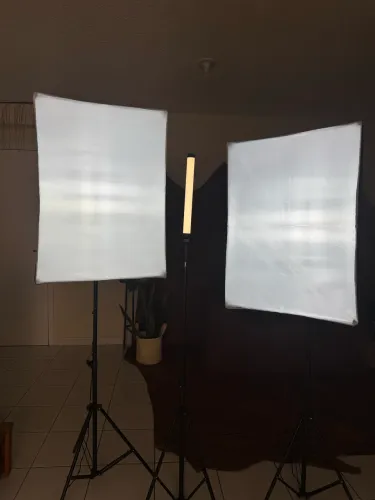 Kit de softbox + led