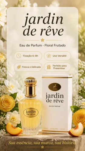 Jardin De Revê Perfume Árabe Feminino 100 ml