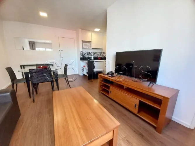 Apartamento no Saint James com 42m² no Itaim Bibi para Locação, melhor custo benefício.