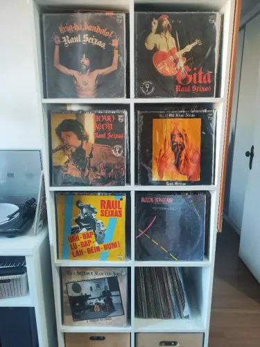 Coleção LPs Raul Seixas - 7 Discos de Vinil