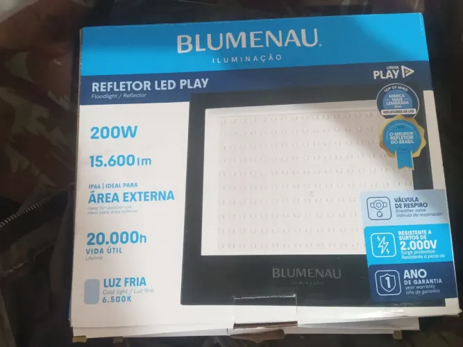 Refletor de led 200w externo Blumenau 
