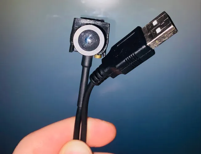 Mini Webcam USB 1080p Full HD Micro Câmera P/ OBS Studio e Projetos