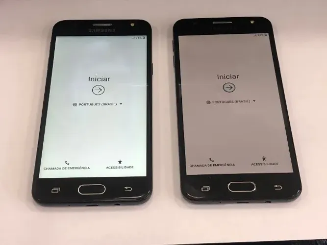 Samsung Galaxy J5 Prime 32gb Azul 2gb Ram Tela C/ Burn-in