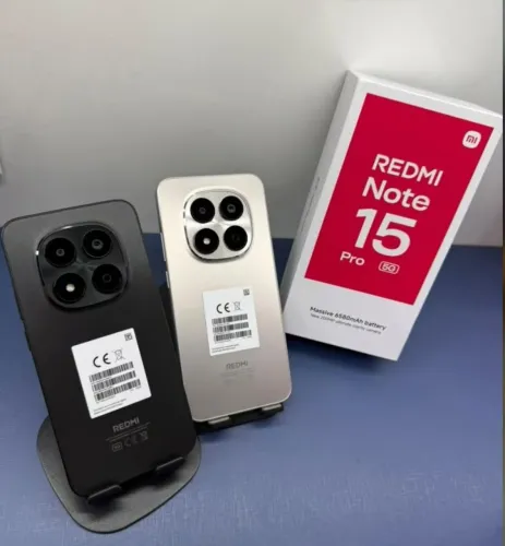 REDMI NOTE 15 PRÓ 5G Nfc 256/8ram Novo lacrado