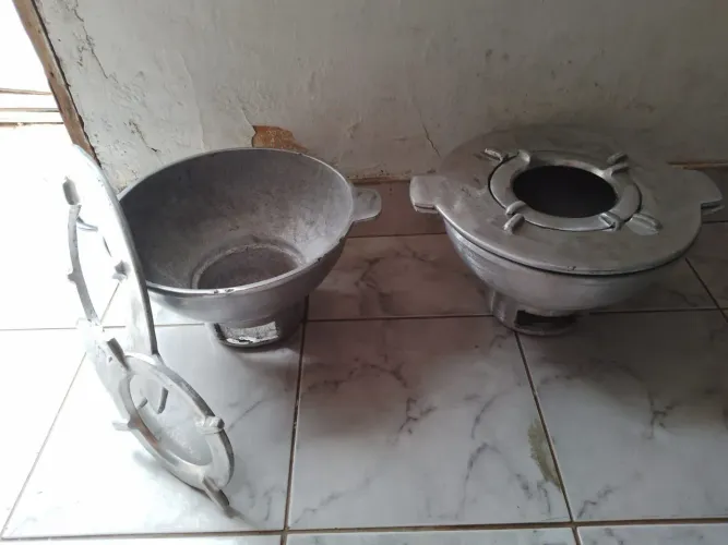 Churrasqueiras e utensílios de cozinha de Alumínio Fundido 