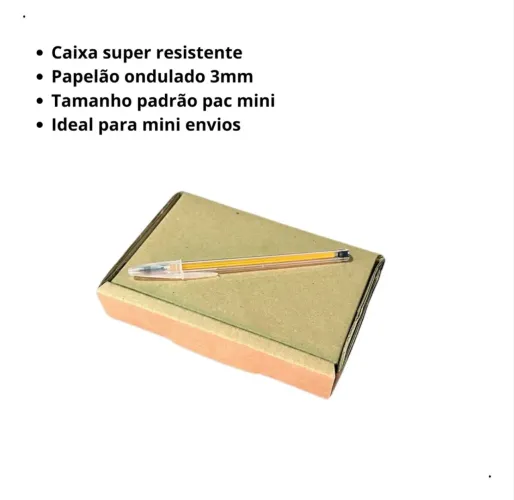 25 Caixas de mini envio correios 16x11x3