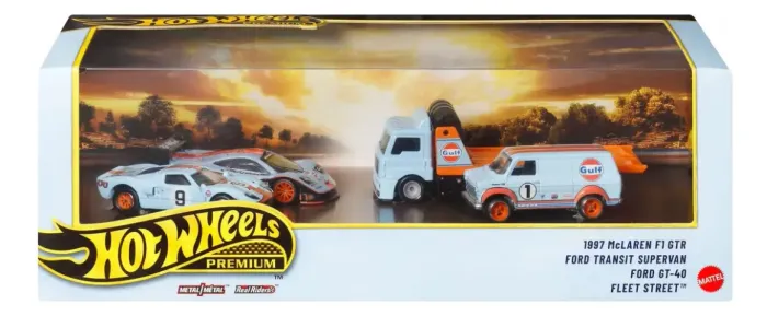 Hot Wheels Kit Gulf Premium MaLaren GT40
