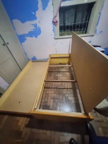 Bi Cama de madeira maciça