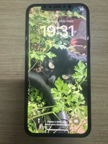 Iphone X  256gb Cinza espacial bateria 100%