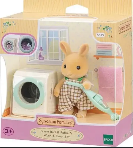 Sylvanian families Conjunto Lavagem e Limpeza 5549