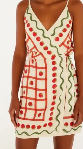 Vestido Farm estampado 