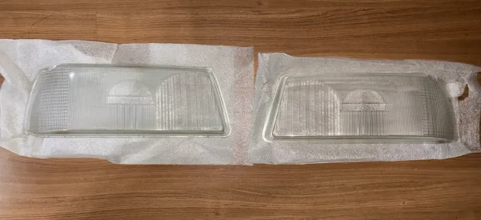 Par de lente de Farol Hella Audi 80/Coupé/Cabrio/B4/V6/S2 