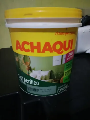Tinta branco aveludado(Achaqui)