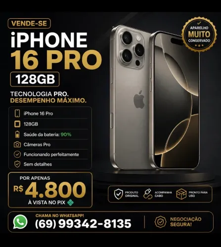 Vendo IPhone 16 PRO