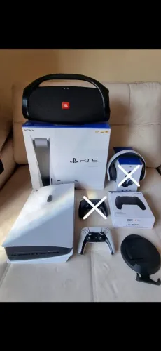 Vendo Console Playstation 5 + Caixa de som Boombox. "OPORTUNIDADE"