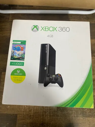 Caixa ( Vazia ) X Box 360 Slim 4 Gb ( não acompanha o aparelho