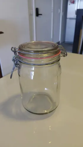Pote de Vidro Hermético Cisper Vintage