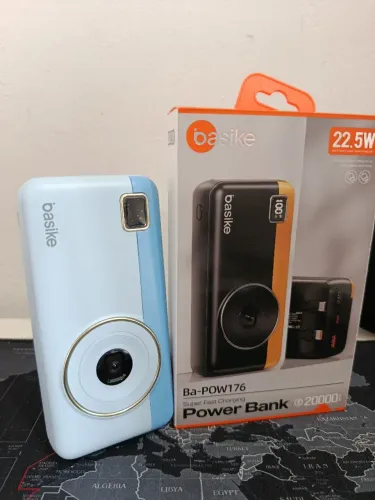 Carregador portátil Power Bank Basike 20.000mAh / SUPER PROMOÇÃO