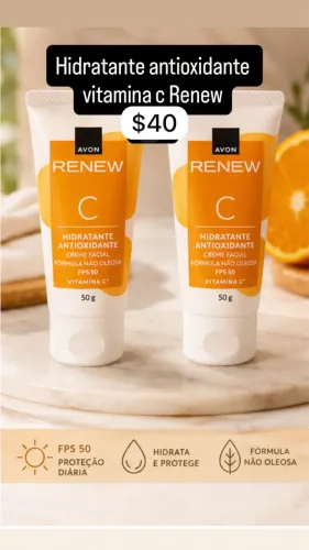 Hidratante antioxidante vitamina c Renew
