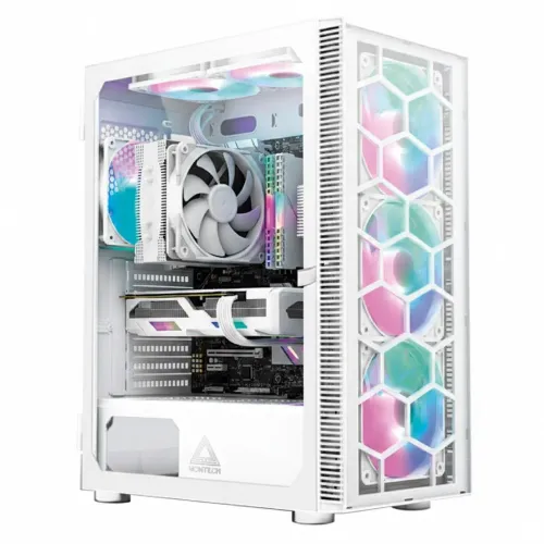 Gabinete Montech x3 Glassb (com 6 fans)