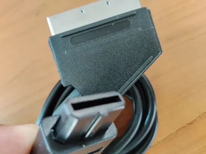 Cabo SCART para Super Nintendo (SNES) - Imagem RGB de Alta Qualidade