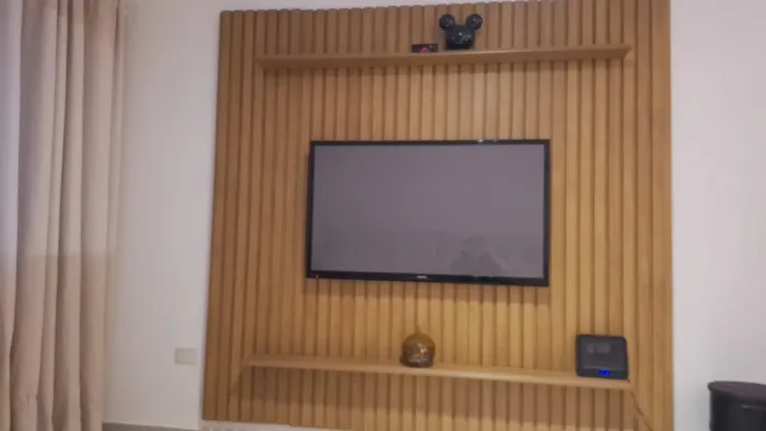 Painel de Tv de madeira