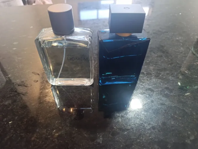 Natura Homem e Essencial Oud