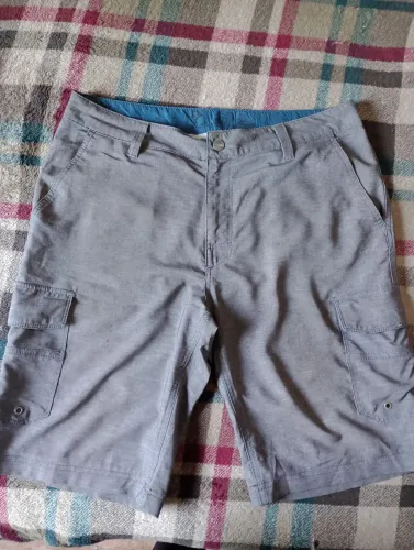 Bermuda masculina cinza -ripping Renner