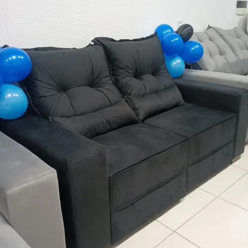 SOFÁ RETRÁTIL E RECLINÁVEL ENTREGA GRÁTIS HOJE