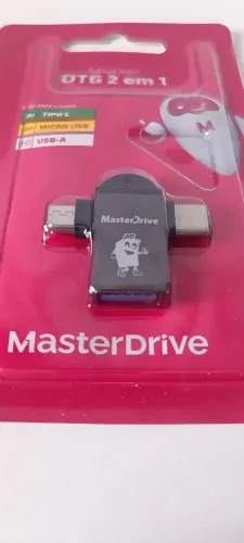 Adaptador OTG 2 in 1 - Typo C e V8