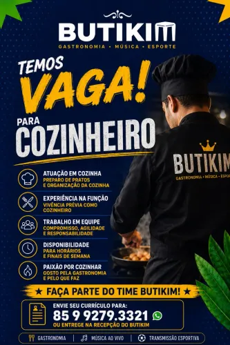 Cozinheiro (vaga) 