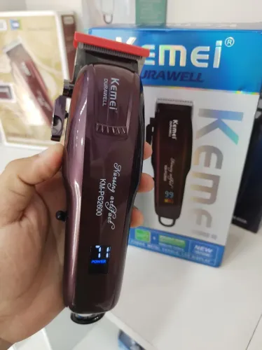 Máquina Kemei De Corte Uso Profissional ou Pessoal