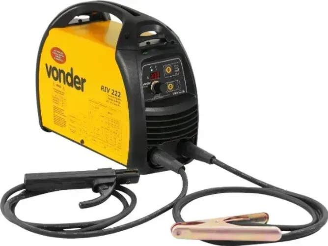 Inversora Máquina De Solda 130a/200a Riv222 Vonder Bivolt