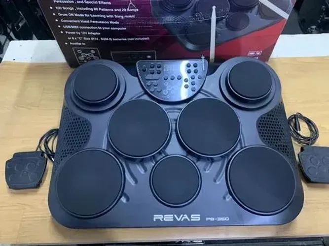 Bateria Eletrônica Portátil REVAS By Roland PB-350