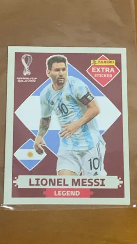 Figurinhas Extra Sticker Panini Copa do Mundo 2022