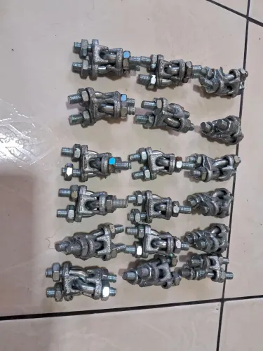 Vendo Clips, grampos ou presilha para cabo de aço