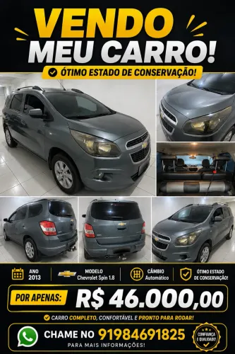 Chevrolet Spin LTZ 1.8 8V Econo.flex 5P Aut. 2013