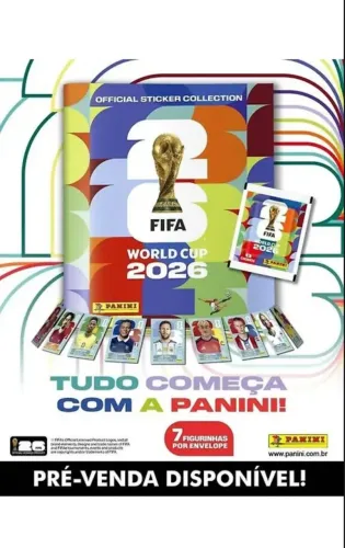 ÁLBUM DA COPA DO MUNDO 2026