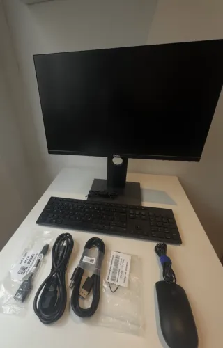 Monitor Dell 22 Polegadas Full Hd + kit Dell Teclado e mouse