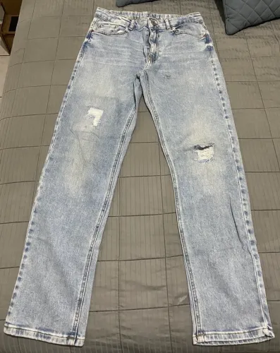 Calça menino jeans infantil zara