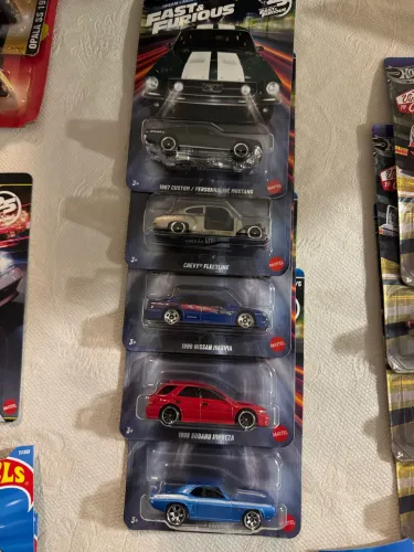 Coleção Hot Wheels Fast & Furious 25 anos
