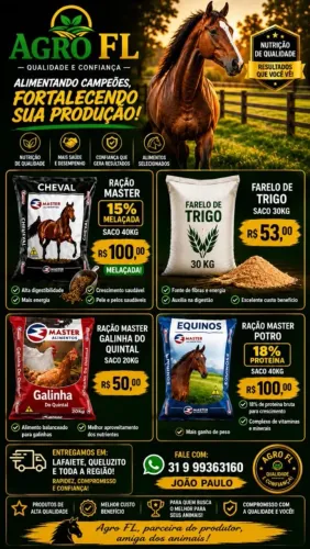Venda raçao p animais