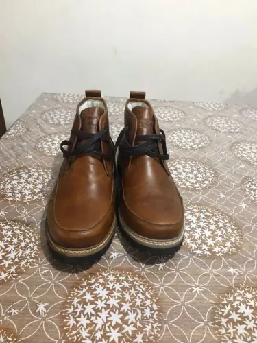 Vendo Coturno Masculino Beretta Cano Curto Em Couro Legítimo Na Cor Café