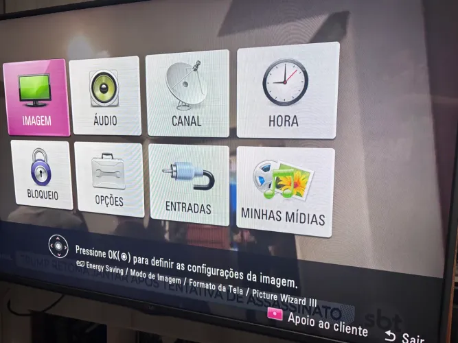 TV LG 49" Full HD 3D - Ótimo Estado!