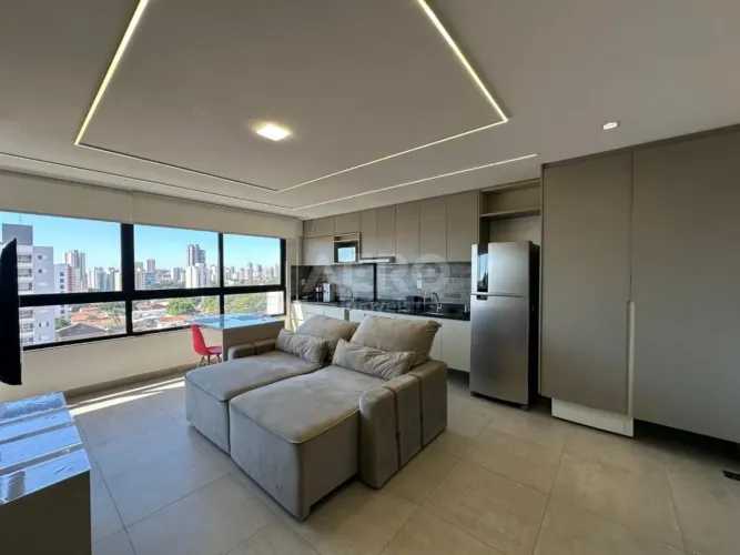 Apartamento para aluguel com 47 m² e 1 quarto em Vila Aeroporto Bauru, Bauru - SP