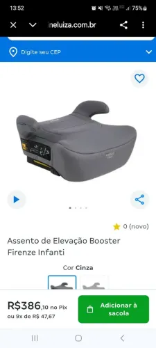 Assento de Elevação Booster Firenze Infanti