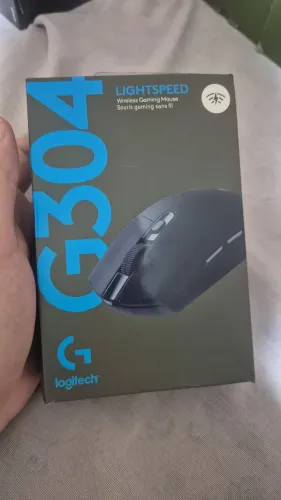 Mouse Gamer Logitech G304 LIGHTSPEED Wireless - NOVO E LACRADO
