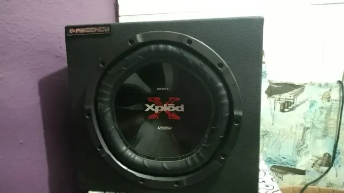 Caixa acústica automotiva Sony Xplod de 1200W